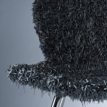 we+ creates "comfortable" spiky chair and matching vases