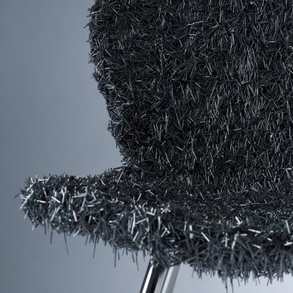 we+ creates "comfortable" spiky chair and matching vases