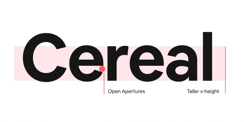 Airbnb typeface designed by Dalton Magg