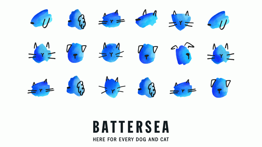 Pentagram designs rebrand for Battersea Dogs & Cats Home