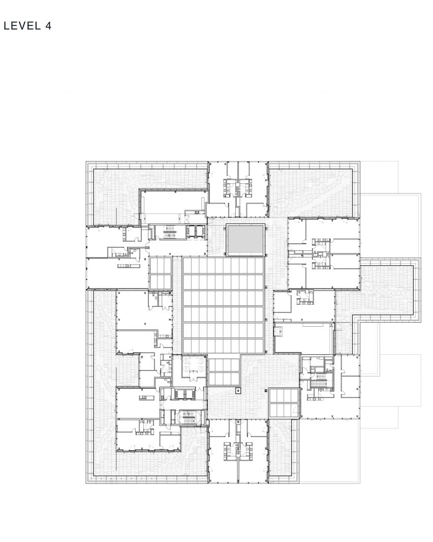 Fourth floor plan