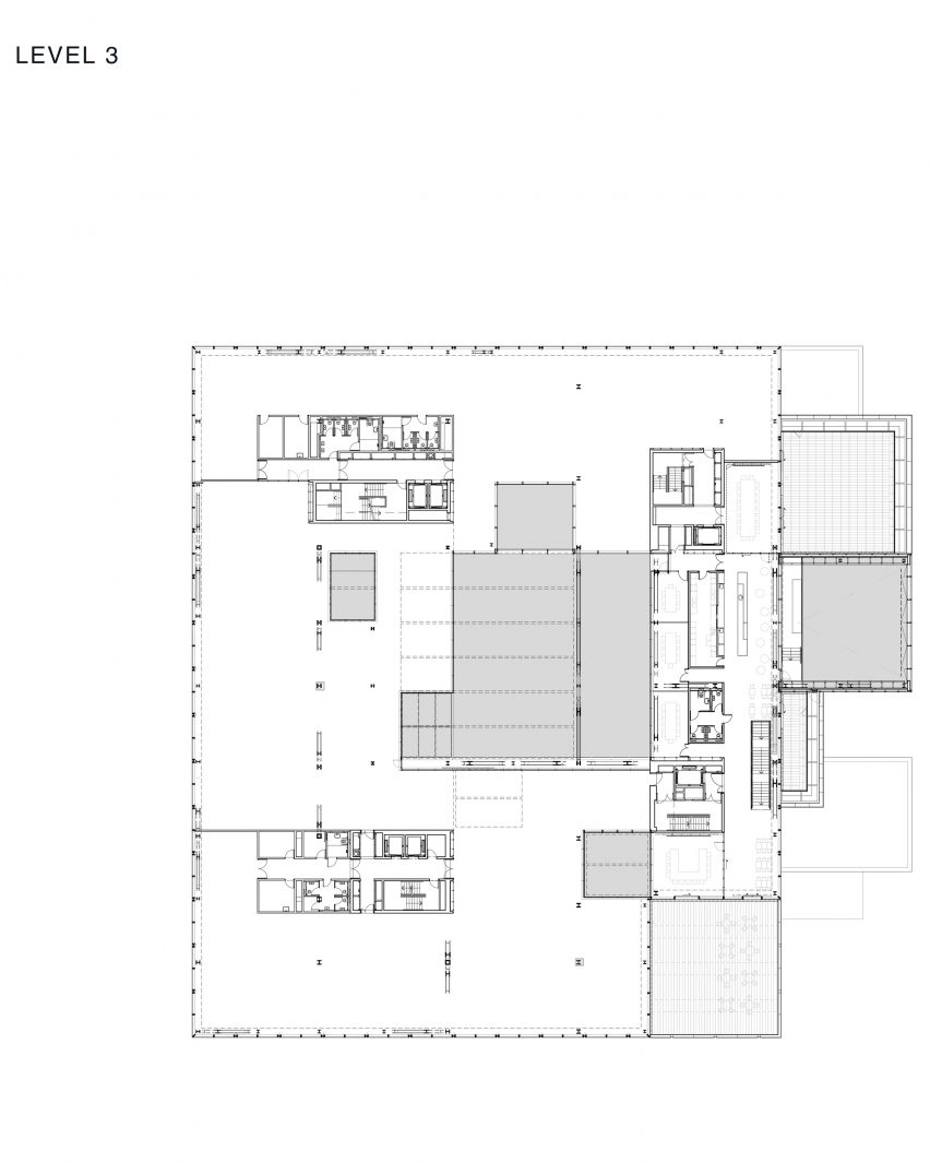 Third floor plan