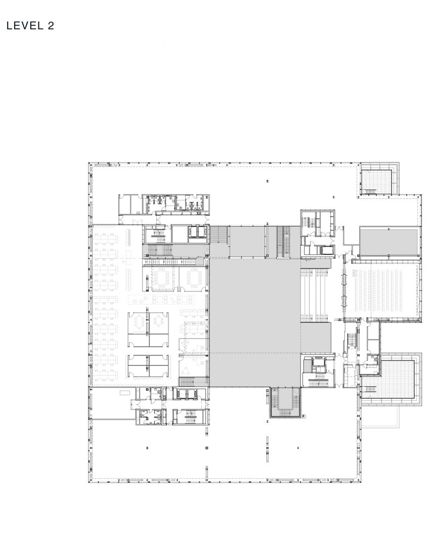 Second floor plan