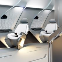 BMW designs "human-centric" Hyperloop One passenger capsule for Dubai network