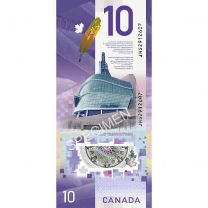 Antoine Predock’s Canadian Museum for Human Rights to feature on country’s bank note