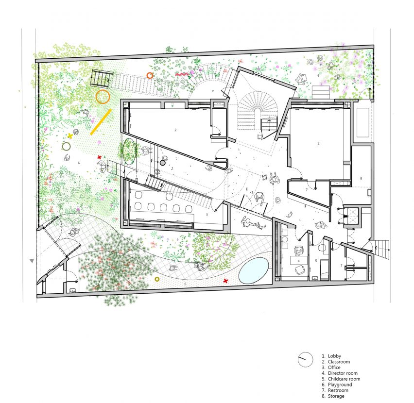 Chuon Chuon Kim 2 Kindergarten by Kientruc O