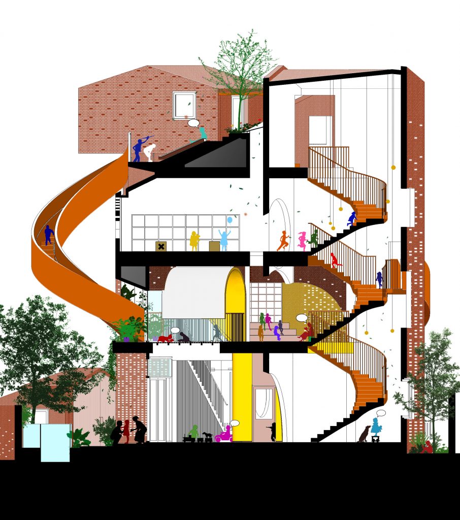 Chuon Chuon Kim 2 Kindergarten by Kientruc O