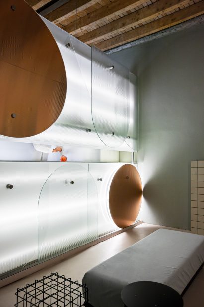 Studiopepe creates its "modern vision of a club" in a former warehouse