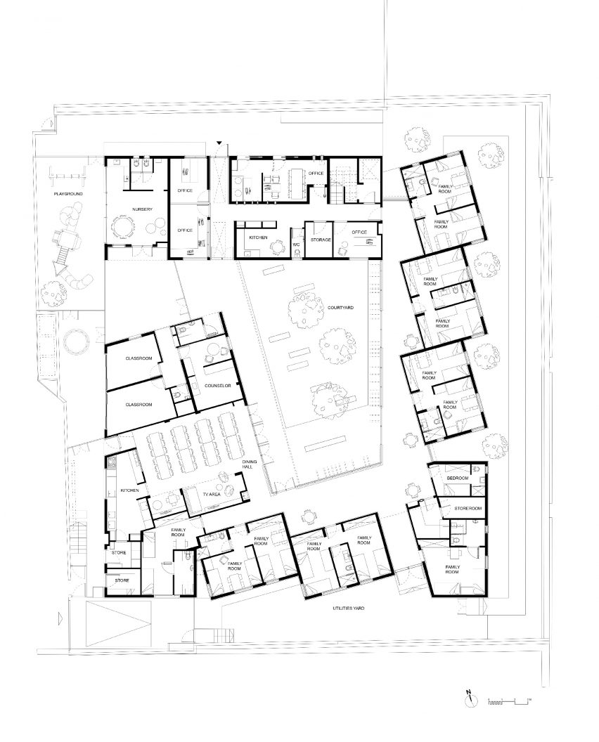 Amos Goldreich Architecture completes purpose-built refuge for domestic-abuse sufferers
