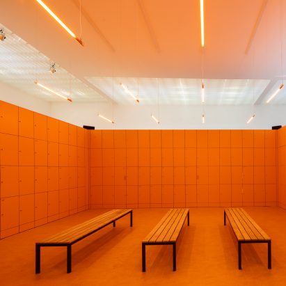 Dutch Pavilion WORK, BODY, LEISURE. 16th International Architecture Exhibition - La Biennale di Venezia, FREESPACE. Photos: Daria Scagliola
