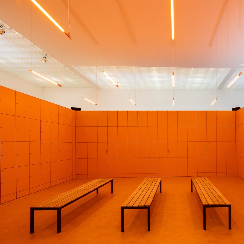 Dutch Pavilion WORK, BODY, LEISURE. 16th International Architecture Exhibition - La Biennale di Venezia, FREESPACE. Photos: Daria Scagliola