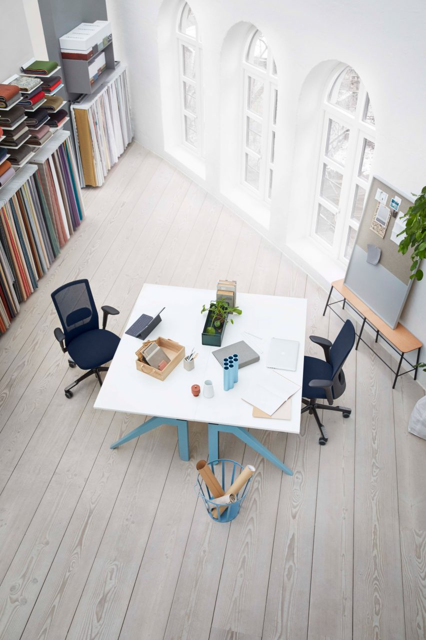 Flokk's HÅG Futu chair is designed to "seamlessly blend" into any working environment