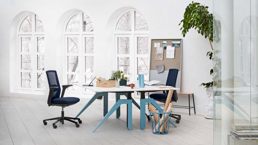 Flokk's HÅG Futu chair is designed to "seamlessly blend" into any working environment
