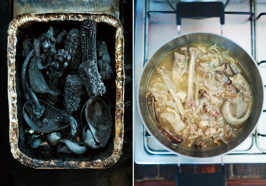 RCA graduate Kosuke Araki has created a range of tableware from recycled food waste.