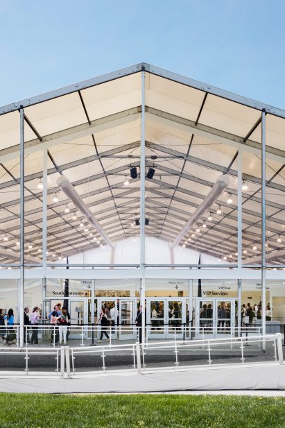 Frieze tent