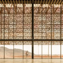 Groupe3Architectes wraps Guelmim Airport in a skin of multihued perforated panels