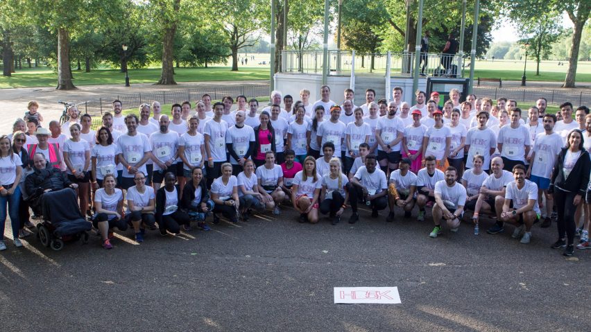 Architects and designers raise £52,000 for motor neurone disease in HD5K charity run