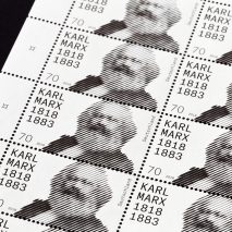 Commemorative Karl Marx stamp celebrates economist's 200th birthday