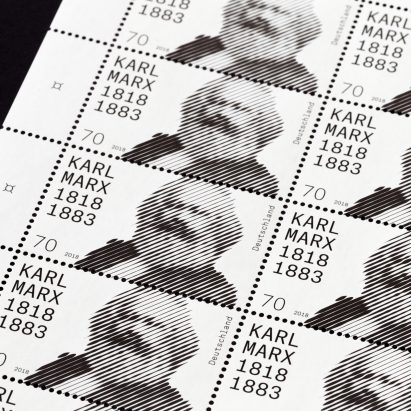 Commemorative Karl Marx stamp celebrates economist's 200th birthday