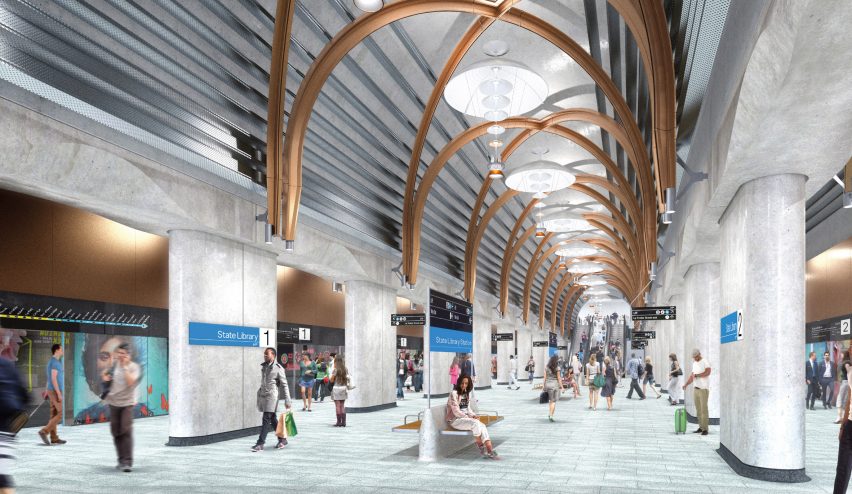 Metro Tunnel project in Melbourne