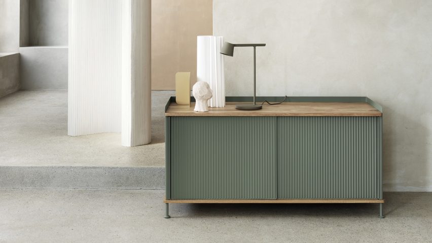 Thomas Bentzen designs factory-inspired sideboard for Muuto