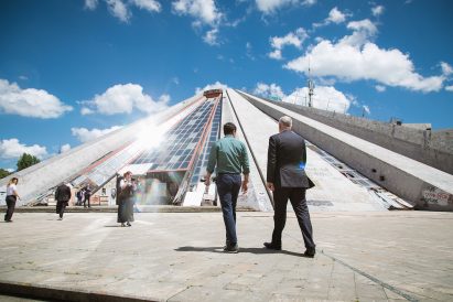Tirana pyramid by MVRDV