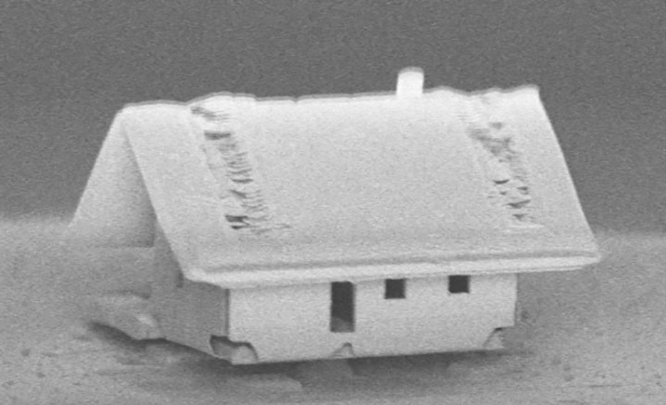 Femto-ST Institut has built the world's smallest house