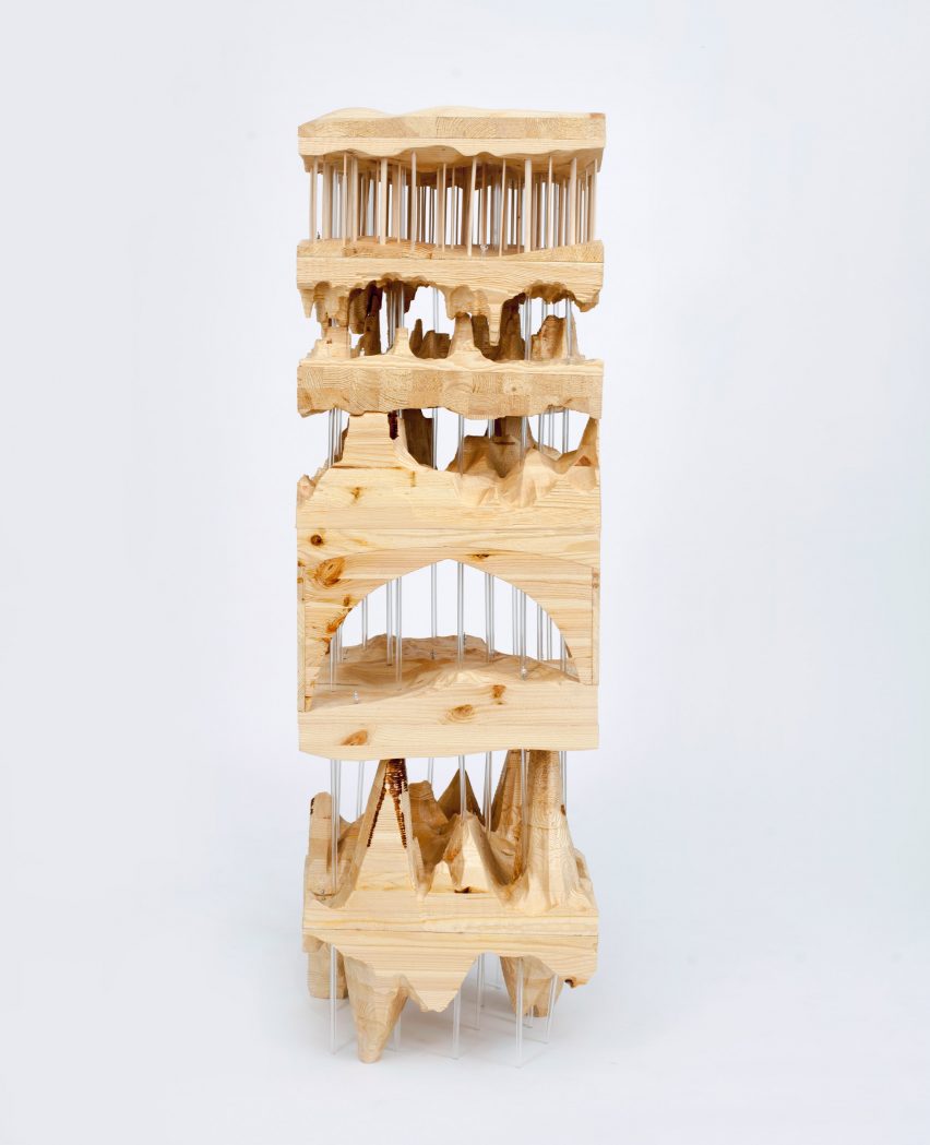 Lilach Borenstein proposes multi-storey park to give inhabitants a break from urban stress