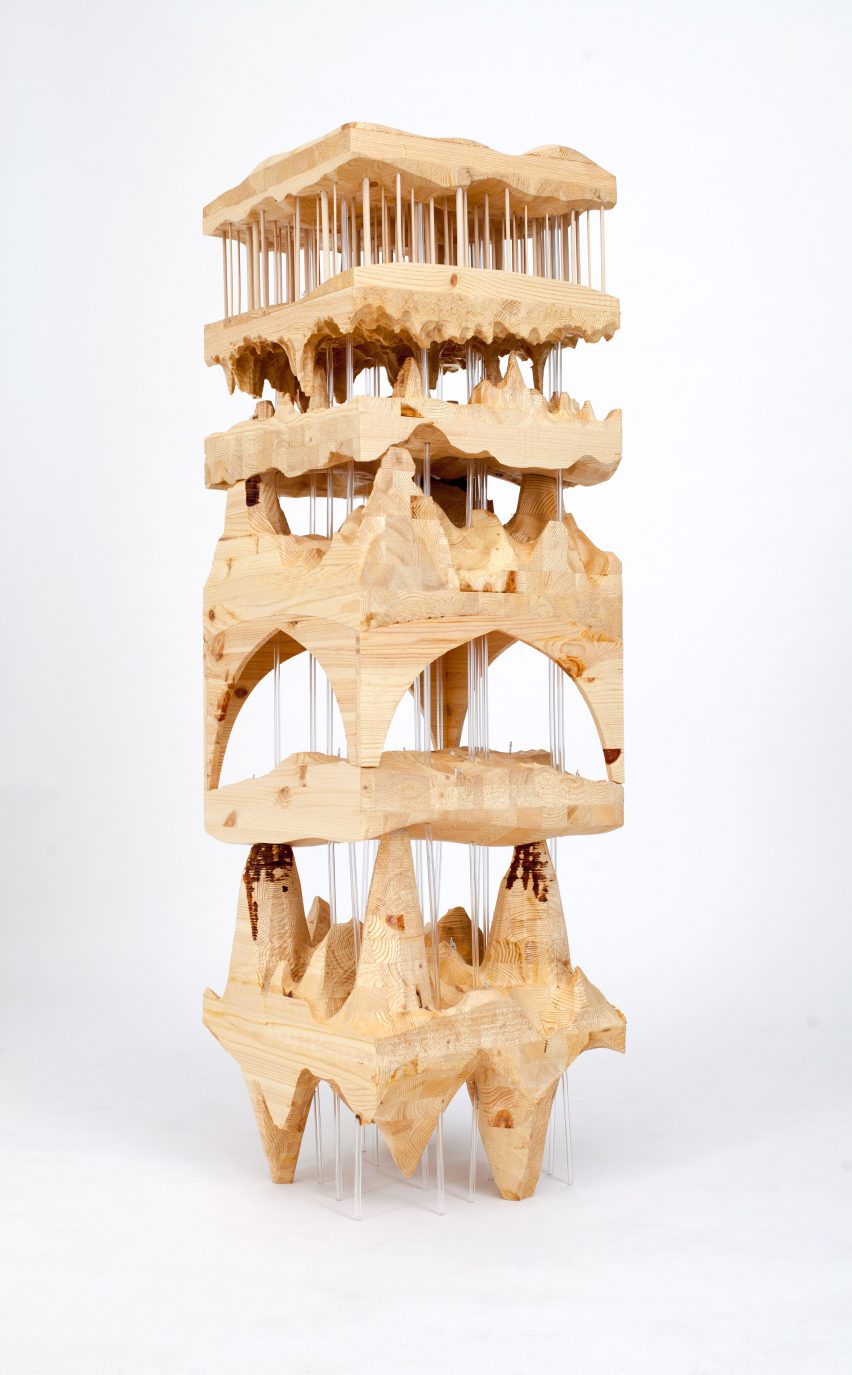 Lilach Borenstein proposes multi-storey park to give inhabitants a break from urban stress