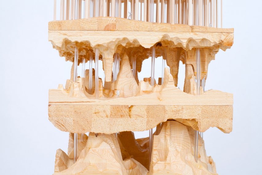 Lilach Borenstein proposes multi-storey park to give inhabitants a break from urban stress