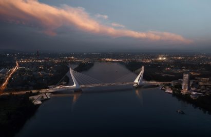New Budapest Bridge by UNstudio