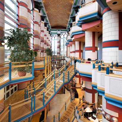 17 postmodern buildings join UK’s listed building register