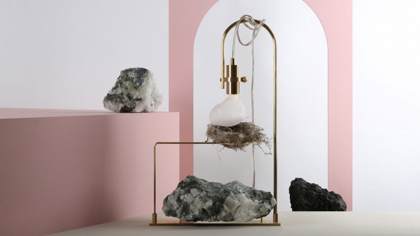 Richard Yasmine's sustainable table lamps are an environmental wake-up call