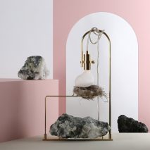 Richard Yasmine's sustainable table lamps are an environmental wake-up call