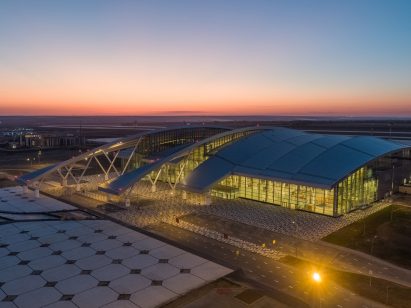 Platov Airport by Twelve Architects