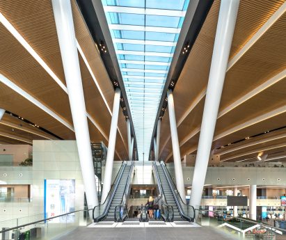Platov Airport by Twelve Architects