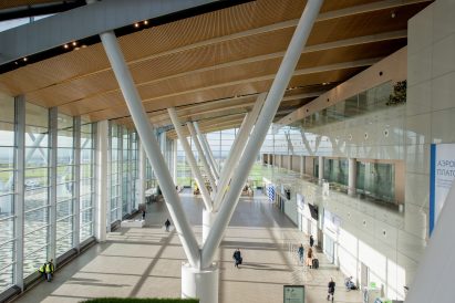 Platov Airport by Twelve Architects