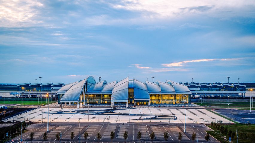 Platov Airport by Twelve Architects