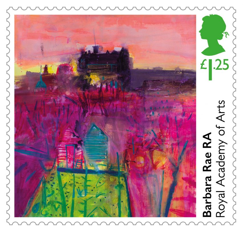 Grayson Perry and Tracey Emin mark Royal Academy's 250th anniversary with bespoke stamp designs