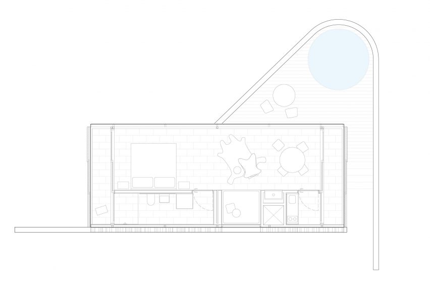Sacromonte Landscape Hotel shelters by MAPA Architects