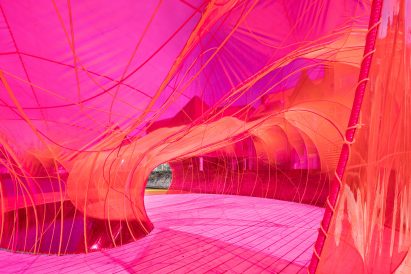 SelgasCano pavilion for Trienniale Bruges