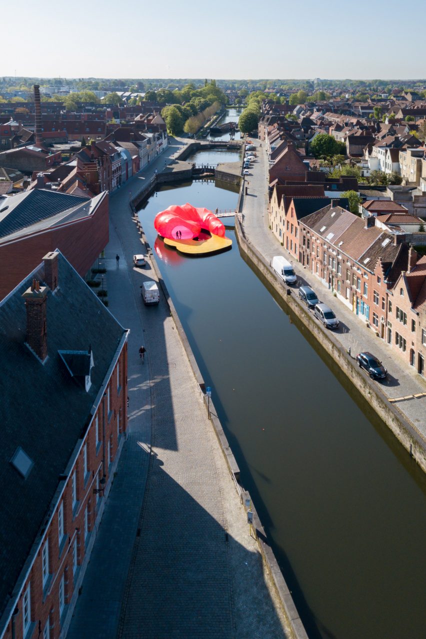 SelgasCano pavilion for Trienniale Bruges