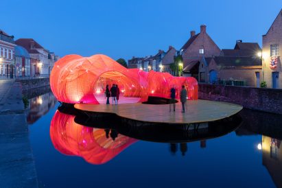 SelgasCano pavilion for Trienniale Bruges