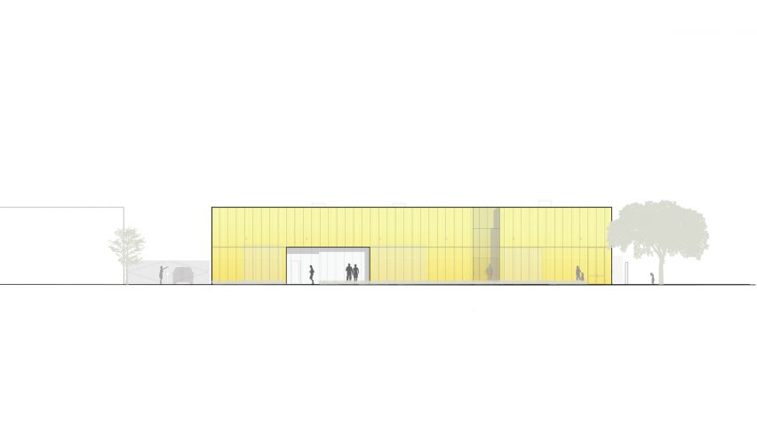 South Los Angeles High by Brooks Scarpa