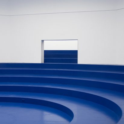 360-degree video reveals the EU-blue amphitheatre inside the Belgian Pavilion