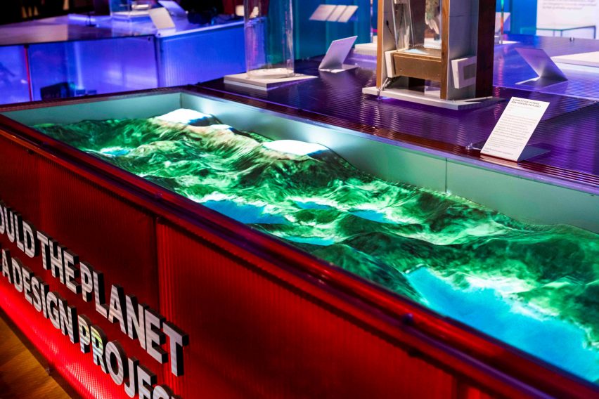 Tellart designs topographic sandpit table that lets you move mountains