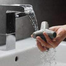 Tetra Soap is designed to look like concrete structures
