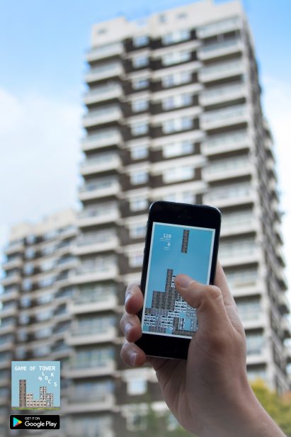 Brutalist building blocks feature in new architecture-inspired Tetris