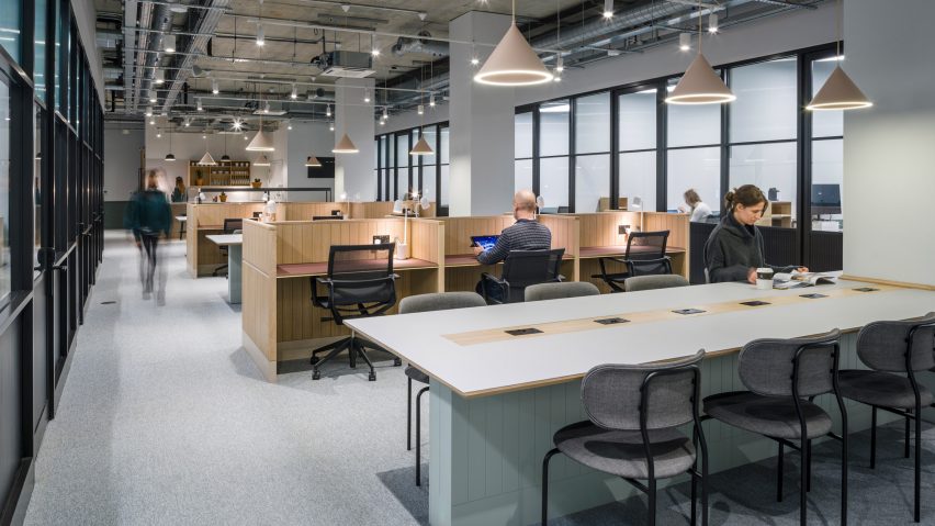 SODA creates “clean and simple” interiors for Thomas House co-working office