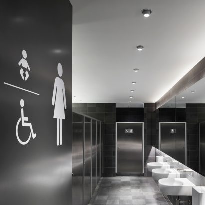 David Morley discusses how Toto bathroom products can reduce water use at Clerkenwell Design Week